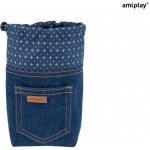 Amiplay Tastička na pamlsky denim 10 x 7 x 14 cm – Hledejceny.cz