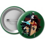 Demon Slayer Placka Tanjiro - 50 mm – Zboží Dáma