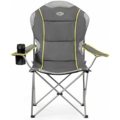 NILS CAMP Skládací křeslo NILS Camp NC3080, šedé – Zboží Dáma