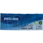 Paloma Exclusive papírové kapesníky Super Soft 4-vrstvé 10x10