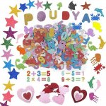 Pěnová samolepící písmena 241ks – Zboží Dáma