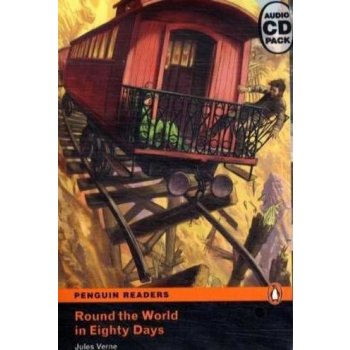 Penguin Readers 5 Round The World in Eighty Days Book + MP3 Audio CD