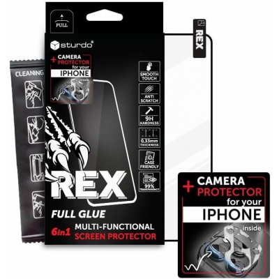 Sturdo Rex Privacy Anti-Spy Full Glue pro Apple iPhone 15 Pro + na kameru FMO-1990-IPH-15PRO