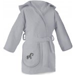 Veba Elmar Saly olověná s výšivkou Zebra šedá lemovka – Sleviste.cz