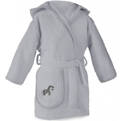 Veba Elmar Saly olověná s výšivkou Zebra šedá lemovka – Sleviste.cz