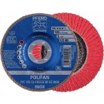 PFERD TOOLS 67712580 PFC 125 CO-FREEZE 80 SG INOX vějířovitý brusný kotouč Průměr 125 mm Ø otvoru 22.23 mm Slitina na bázi niklu, Superslitiny na bázi niklu – Zboží Dáma