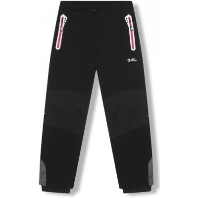 Kugo HK5625 Dívčí softshellové kalhoty zateplené černé