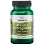 Swanson Ashwagandha Ultimate KSM-66 250 mg 60 rostlinných kapslí – Sleviste.cz