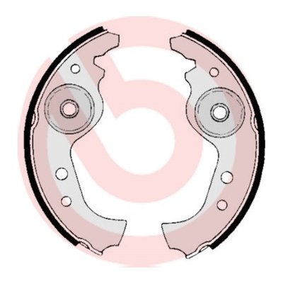 S 23 501 BREMBO Sada brzdových čelistí – Sleviste.cz