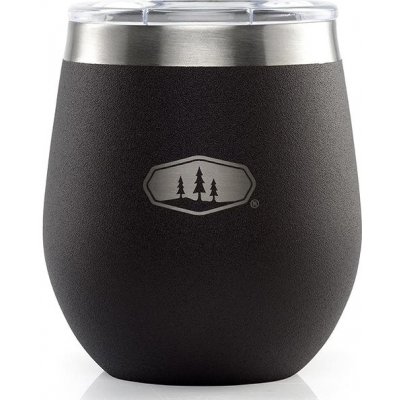 GSI Outdoors Glacier Stainless Vacuum 16oz Tumbler in Graphite