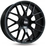 MAM GT.1 8x18 5x100 ET45 matt black lip polished – Hledejceny.cz