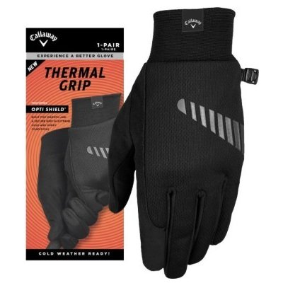 Callaway Winter Thermal Womens Golf Glove Černá L – Zboží Mobilmania