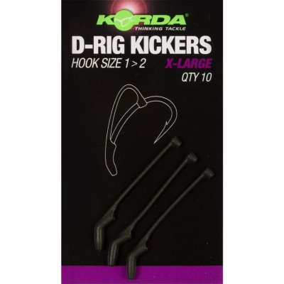 Korda Rovnátka Kickers D Rig Green Medium 10 ks – Zboží Mobilmania