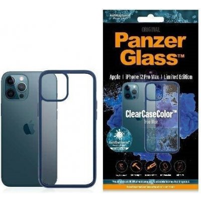 Pouzdro PanzerGlass ClearcaseColor Apple iPhone 12 Apple iPhone 12 Pro Max modré