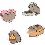 Grupo Erik Sada 4 odznaků Pusheen – Zboží Dáma