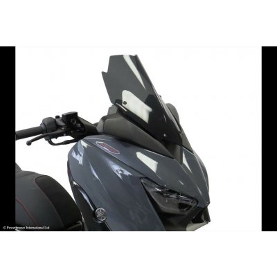 Yamaha X-Max125 18-22,X-Max300 17-22,X-Max400 18-20,Tricity300 20-25 Skútr plexi Powerbronze 400 mm - tmavě kouřová | Zboží Auto