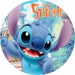 Jedlý tisk LILO A STITCH ● materiál: JEDLÝ PAPÍR Ⓜ️, ● velikost: průměr 24 cm ☝ – Hledejceny.cz