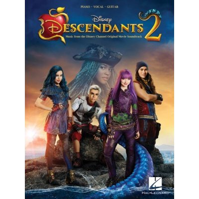 Descendants 2 Hudba z původního televizního filmu Soundtrack z Disney Channel noty pro zpěv klavír a akordy pro kytaru – Zboží Mobilmania
