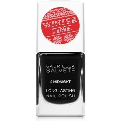 Gabriella Salvete Winter Time Longlasting lak na nehty 4 Midnight 11 ml – Zboží Mobilmania