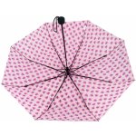 Derby Mini Trend Gemustert dámský skládací deštník růžový – Zboží Dáma