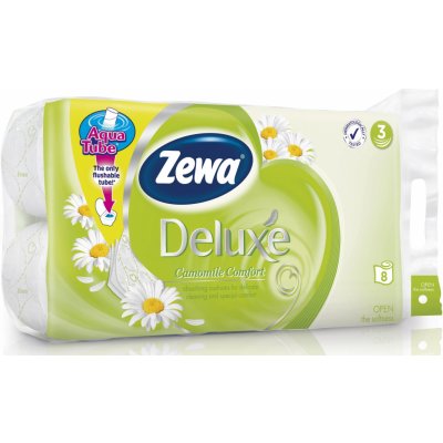 Zewa Deluxe Camomile 3-vrstvý 8 ks