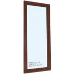 Kömmerling balkonové dveře 70 AD OS levé ořech/ořech 80 x 230 cm jednostranná klika + madýlko + PVC rám – Hledejceny.cz