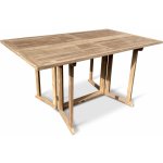 Nábytek Texim teakový zahradní skládací stůl BEVERLY / BUTTERFLY 150x90 cm – Hledejceny.cz