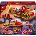 LEGO® NINJAGO® 71830 Kaiův bouřný jezdec a robot – Hledejceny.cz