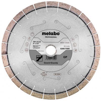 Metabo Diamantový řezný kotouč 230 x 22,23 mm 628577000 – Zbozi.Blesk.cz