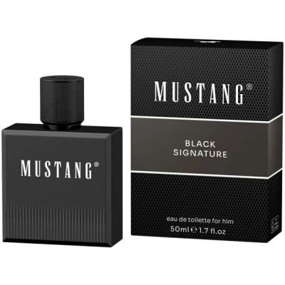 Mustang Black Signature toaletní voda pánská 50 ml – Hledejceny.cz