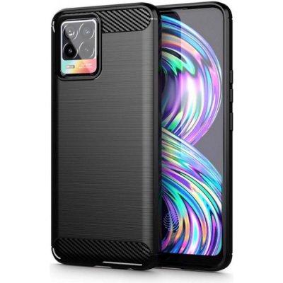 Pouzdro Forcell CARBON REALME 8 černé – Sleviste.cz