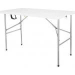 Malatec 9996 Skládací stůl 122 cm bílý – Zboží Dáma