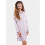 Agáta košile smetanová potisk – Zboží Dáma