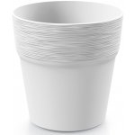 Prosperplast Květináč FURU bílý 12 cm – Zboží Dáma