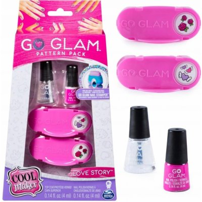 Toys Cool Maker Go Glam Pattern Pack Nail Stamper Daydream – Zboží Dáma