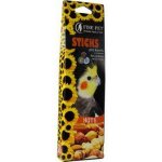 Lolo Pets Fine Pet Sticks tyčinky ořechové pro korely 110 g – Hledejceny.cz