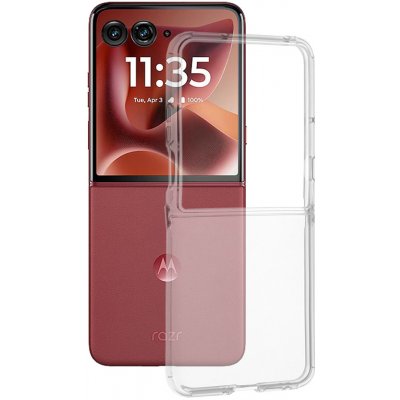 Techsuit Clear Silicone Motorola Razr 60 Ultra čiré KF2348631 – Zboží Živě