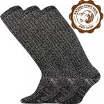 Voxx JEŠTĚD vlněné podkolenky Černá / melé – Zboží Mobilmania