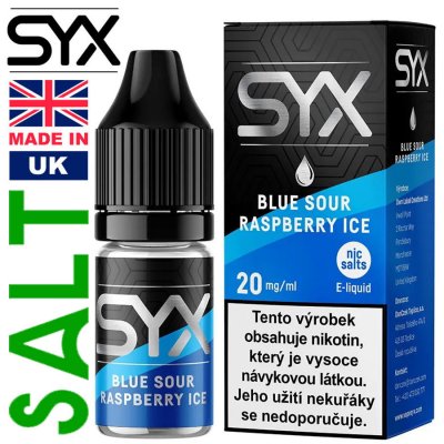 SYX Blue Sour Raspberry Ice 10 ml 20 mg – Zboží Dáma