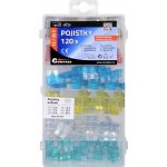Pojistky nožové sada 120ks 7,5/10/15/20/25/30Amp | Zboží Auto