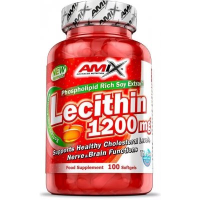Amix Lecitin 1200 mg 100 tobolek – Hledejceny.cz