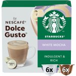 Starbucks White Mocha by Nescafé DOLCE GUSTO Kávové kapsle 12 kapslí – Zbozi.Blesk.cz