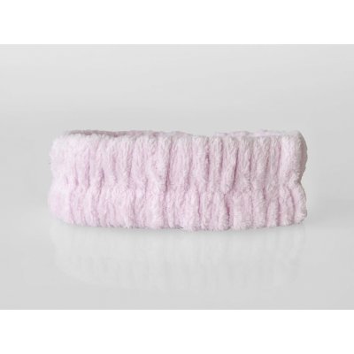 XPOSE® Kosmetická čelenka ARIA - levandulová, Mikroplyš – Zboží Dáma