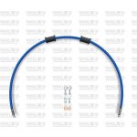Hadice zadní brzdy Venhill POWERHOSEPLUS SUZ-10001R-SB (1 hadice v sadě) modré hadice, chromové koncovky – Hledejceny.cz