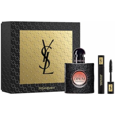 Yves Saint Laurent Opium Black EDP 30 ml + Volume Effect řasenka 2 ml dárková sada