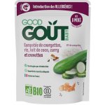 Good Gout BIO Krevety s rýží, cuketou a kokosovým mlékem 190 g – Zboží Dáma