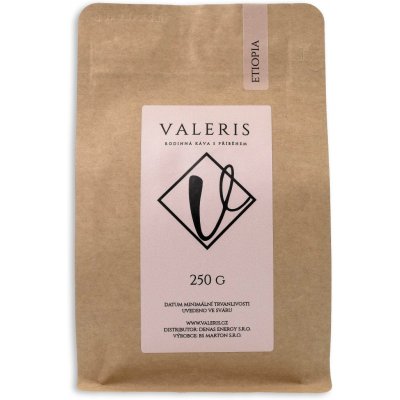 Valeris káva Etiopia zrnková 1 kg – Hledejceny.cz
