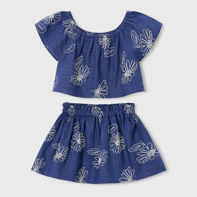 Mayoral letní dívčí komplet halenka se sukní 3947-58 – Zbozi.Blesk.cz