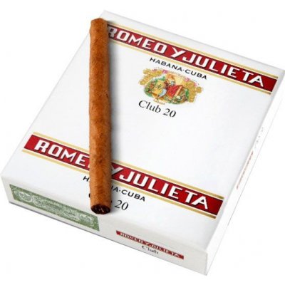 Romeo Y Julieta / Habanos s.a. Cigarillos Romeo y Julieta Club - 20 ks – Zbozi.Blesk.cz