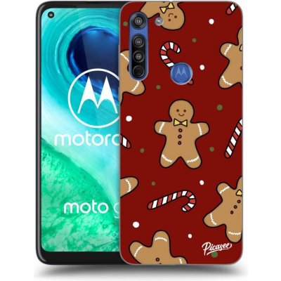 Picasee silikonové Motorola Moto G8 - Gingerbread 2 čiré – Zbozi.Blesk.cz